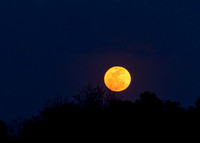 Moon Clouds Lightning